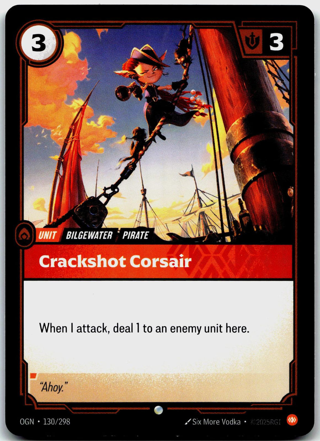 130/298 Crackshot Corsair Origins