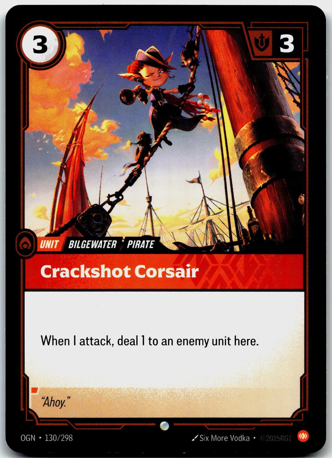 130/298 Crackshot Corsair Origins