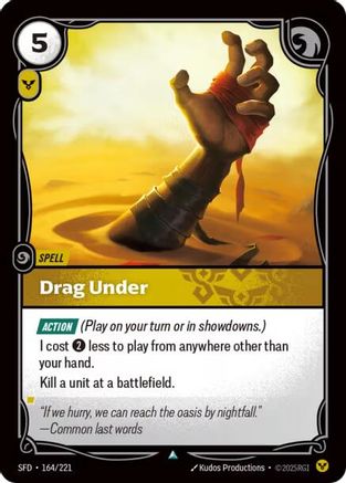 164/221 Drag Under Spiritforged