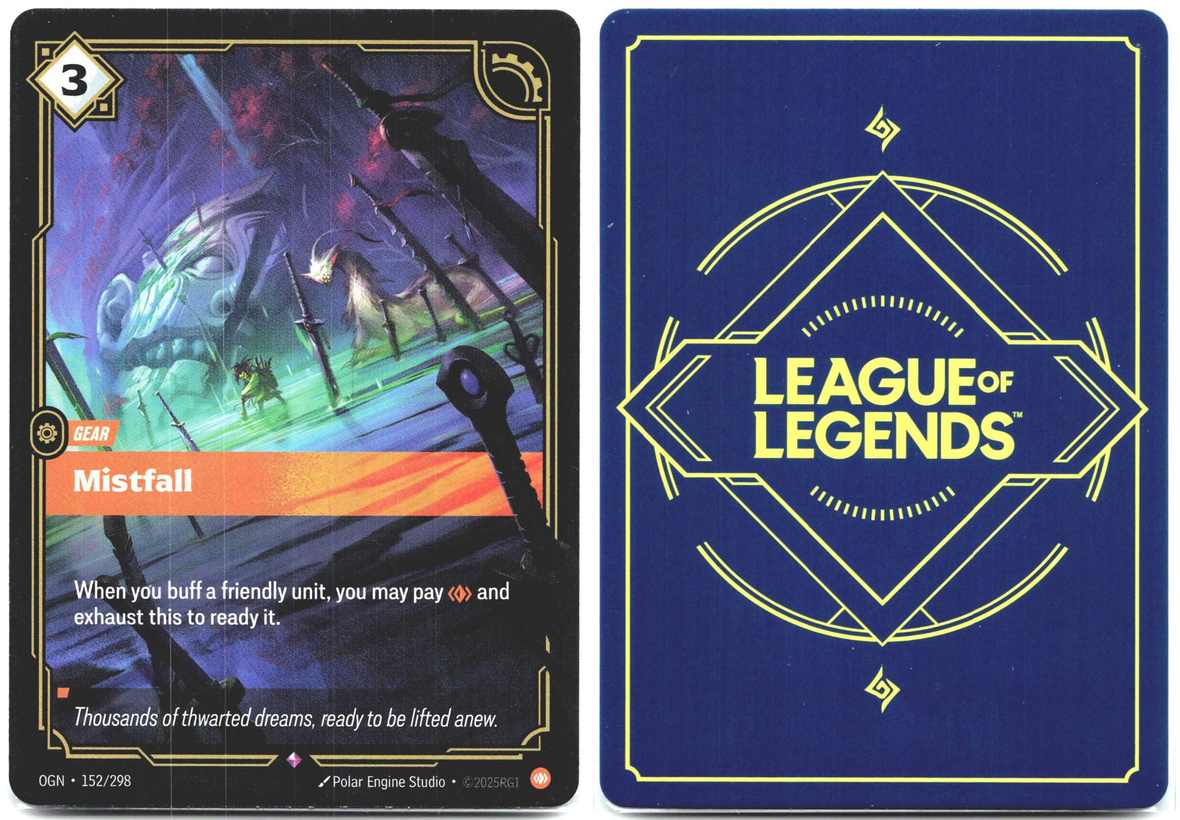 152/298 Mistfall Foil Origins