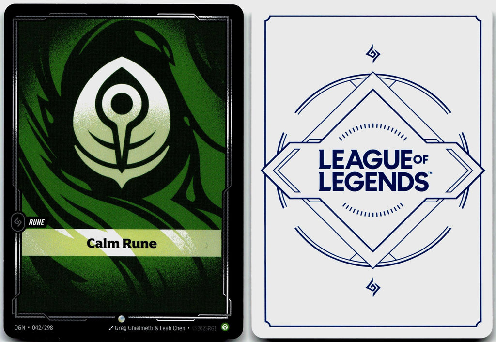 042/298 Calm Rune Origins