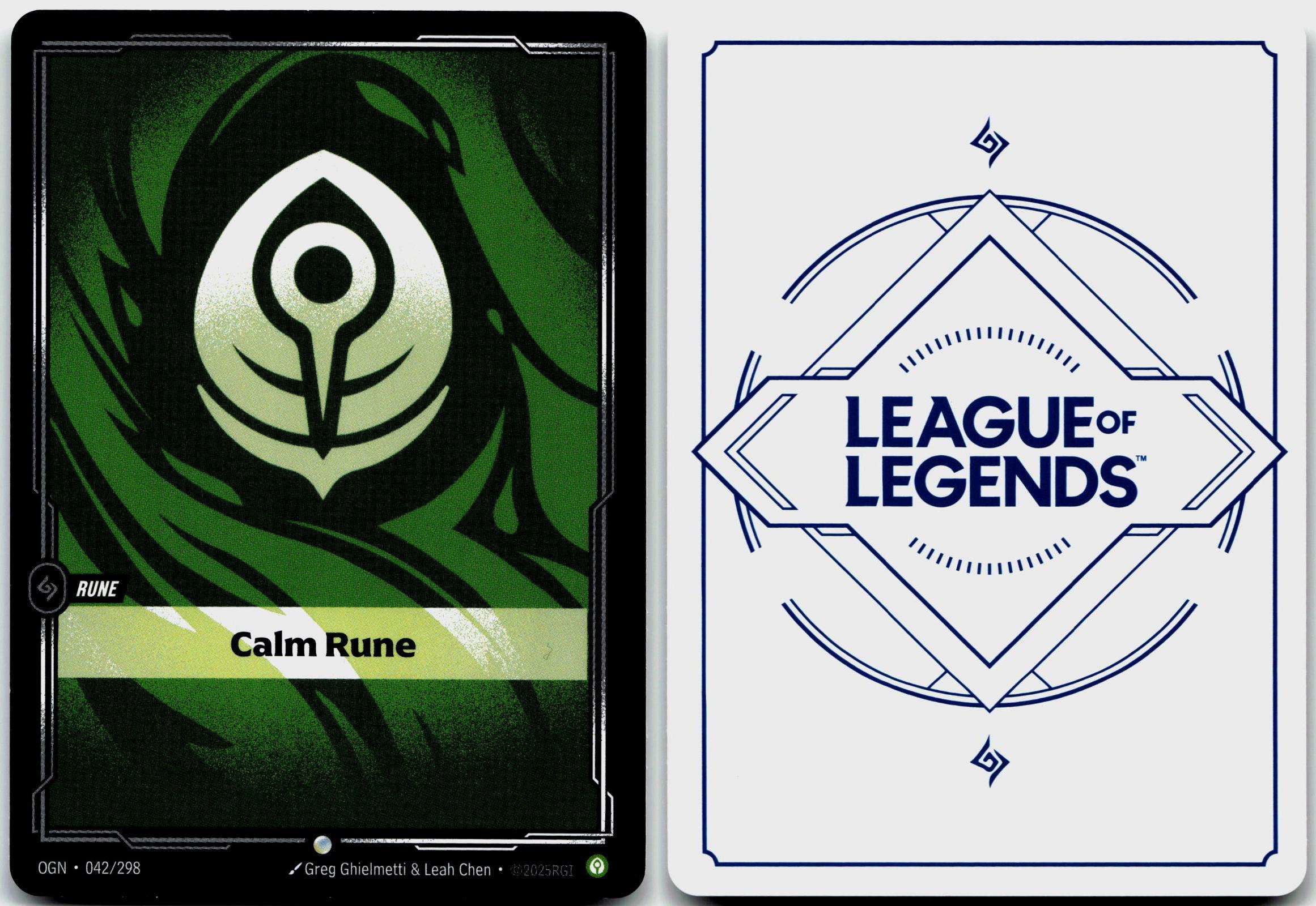 042/298 Calm Rune Origins