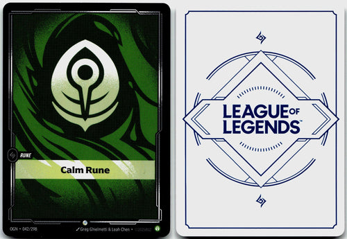 042/298 Calm Rune Origins