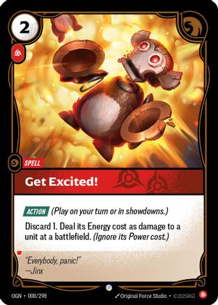 008/298 Get Excited! Origins