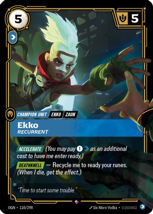 110/298 Ekko - Recurrent Foil Origins