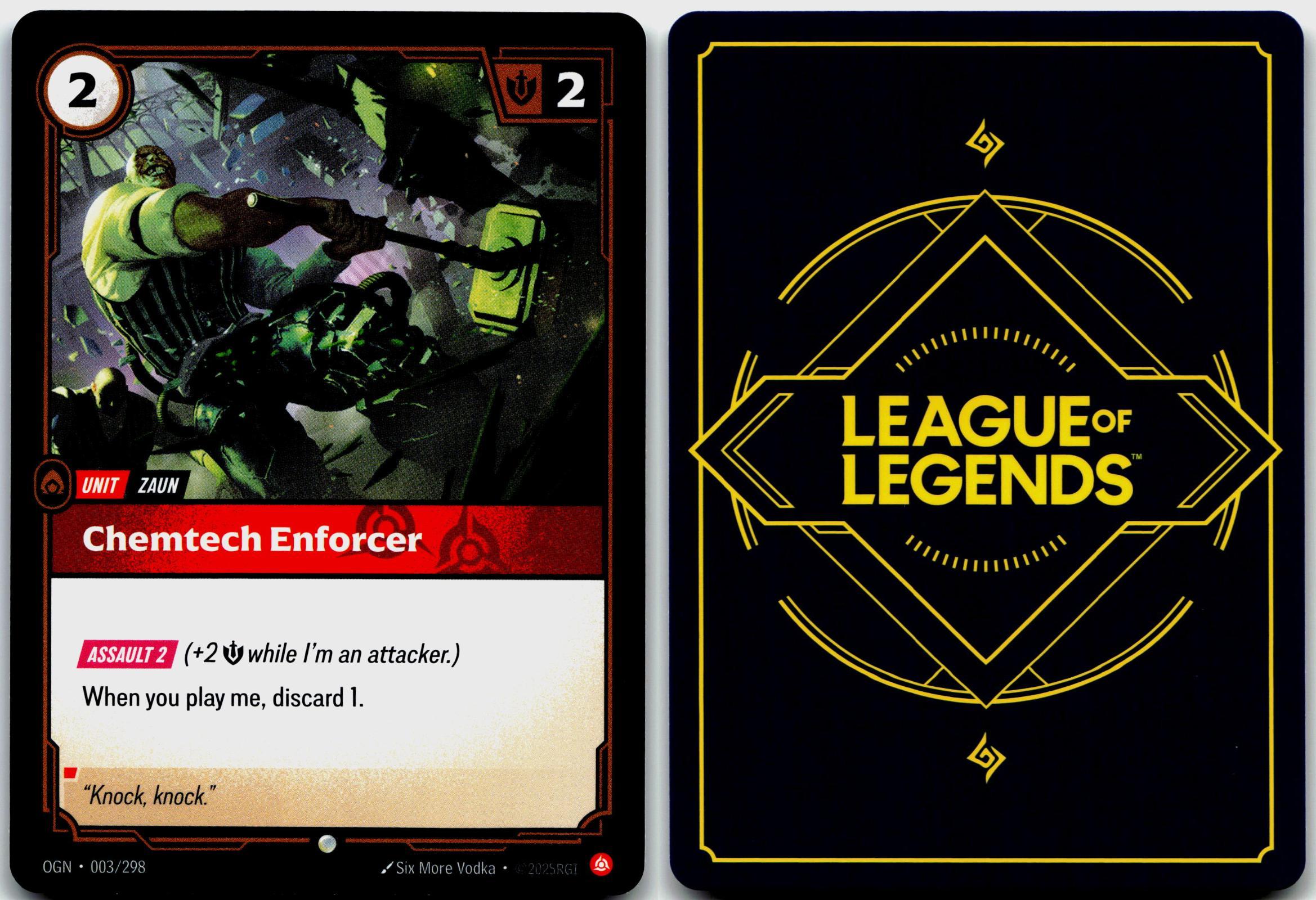 003/298 Chemtech Enforcer Origins