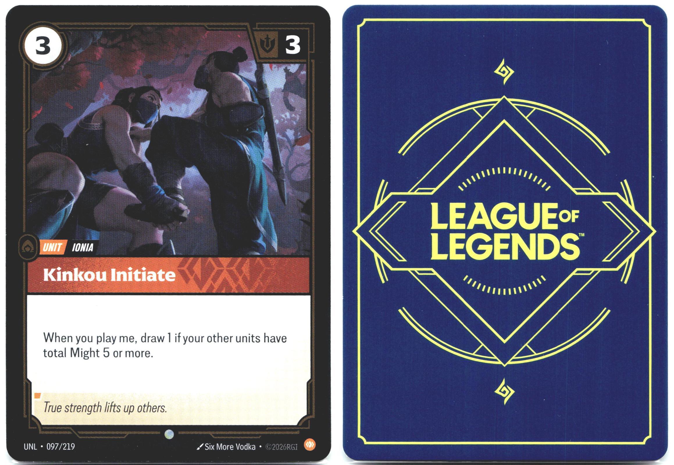 097/219 Kinkou Initiate Foil Unleashed