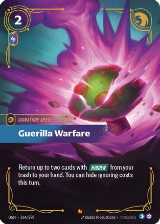 264/298 Guerilla Warfare Foil Origins