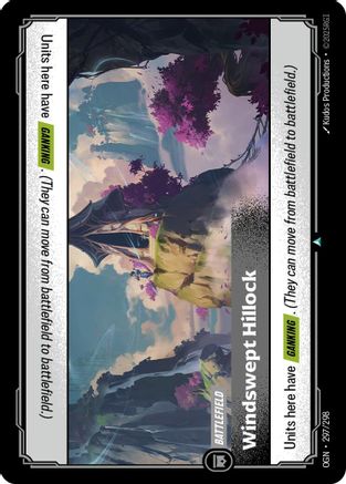 297/298 Windswept Hillock Foil Origins