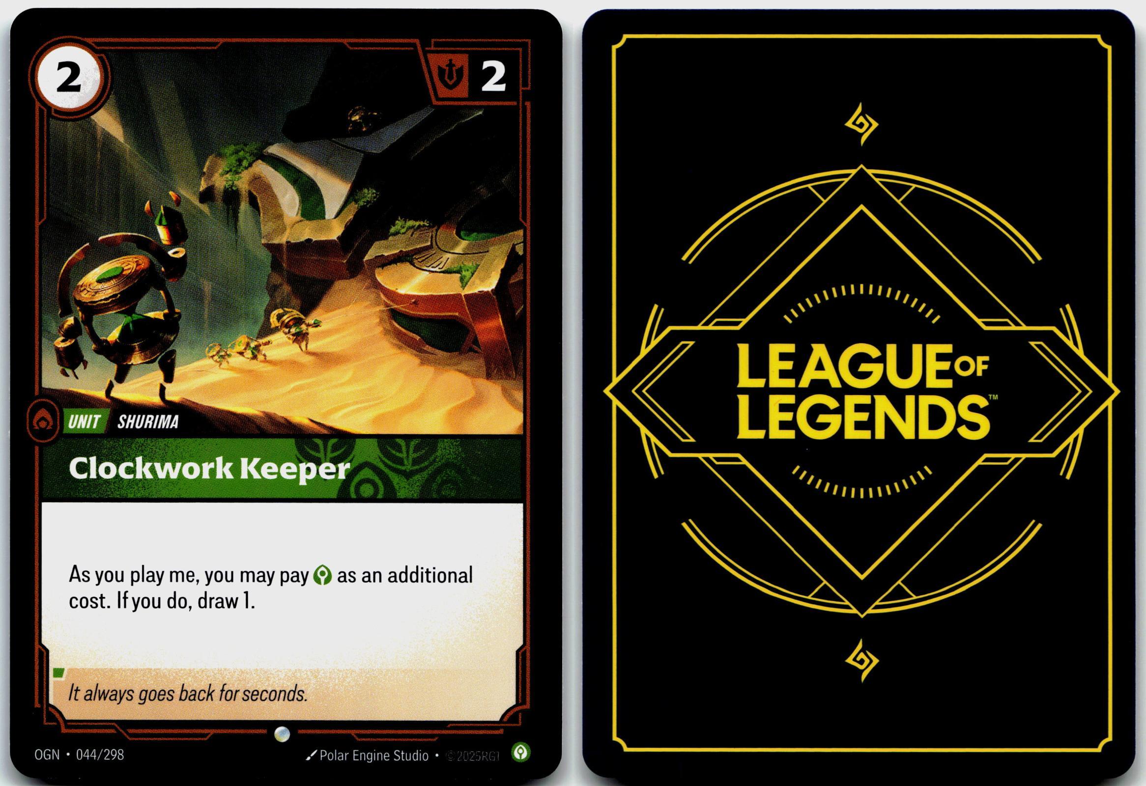 044/298 Clockwork Keeper Origins