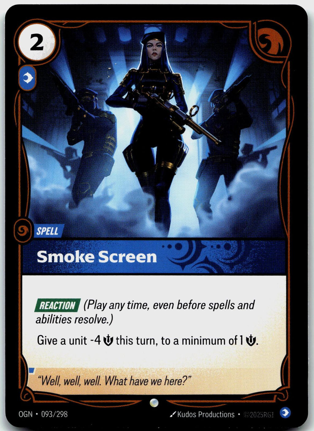 093/298 Smoke Screen Origins