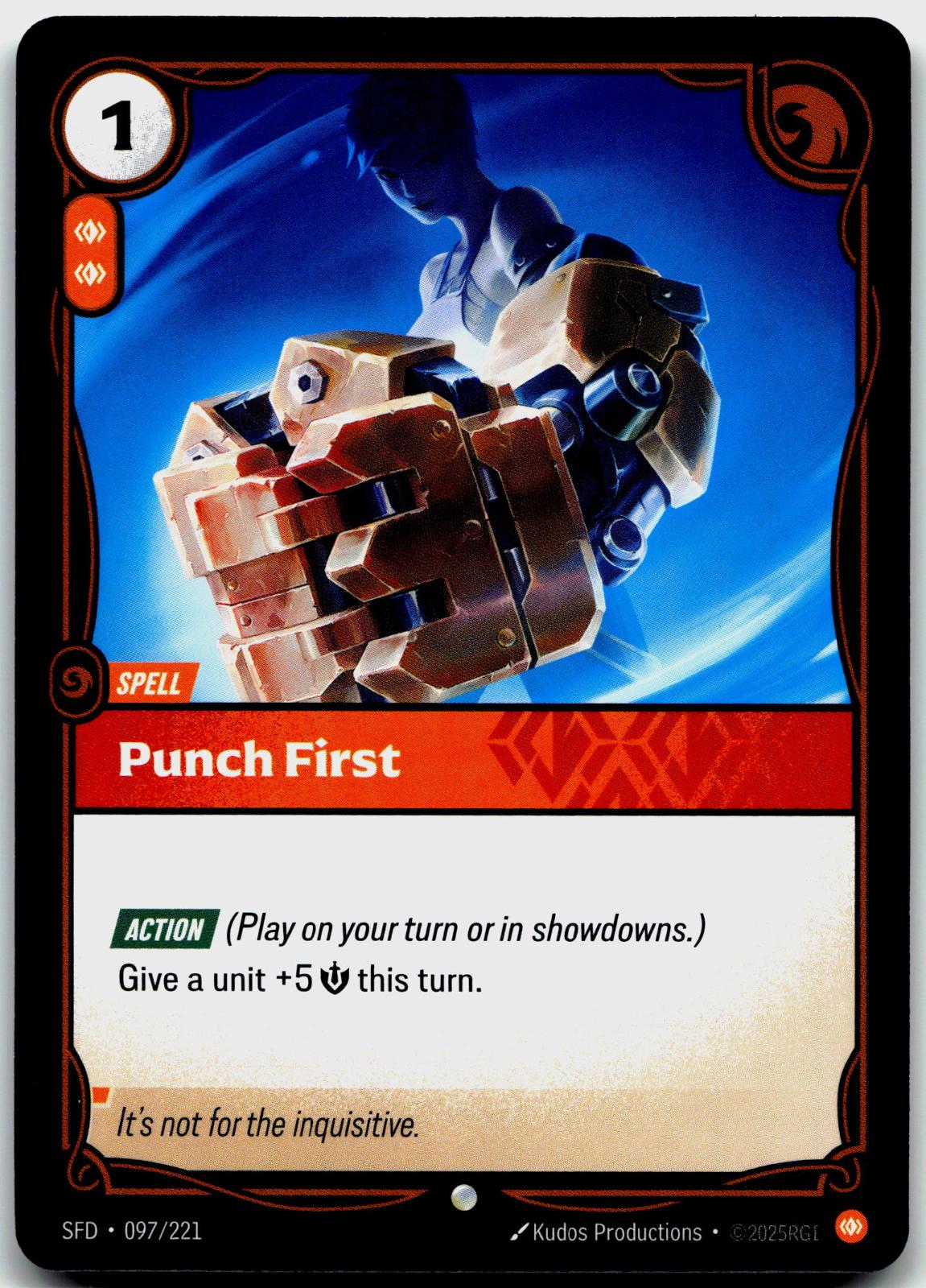097/221 Punch First Spiritforged