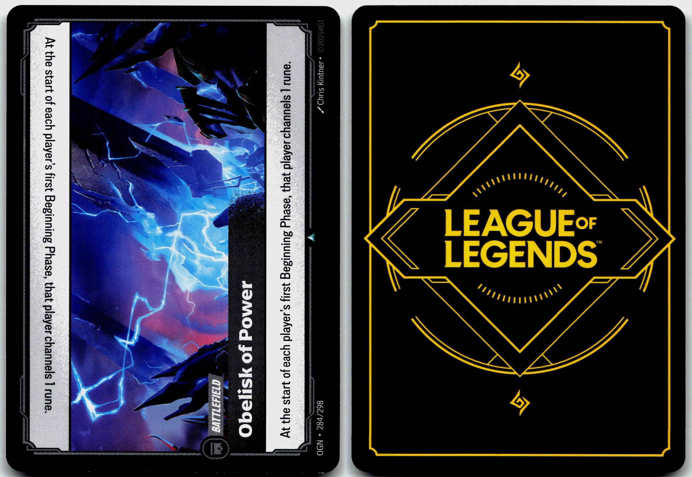 284/298 Obelisk of Power Origins