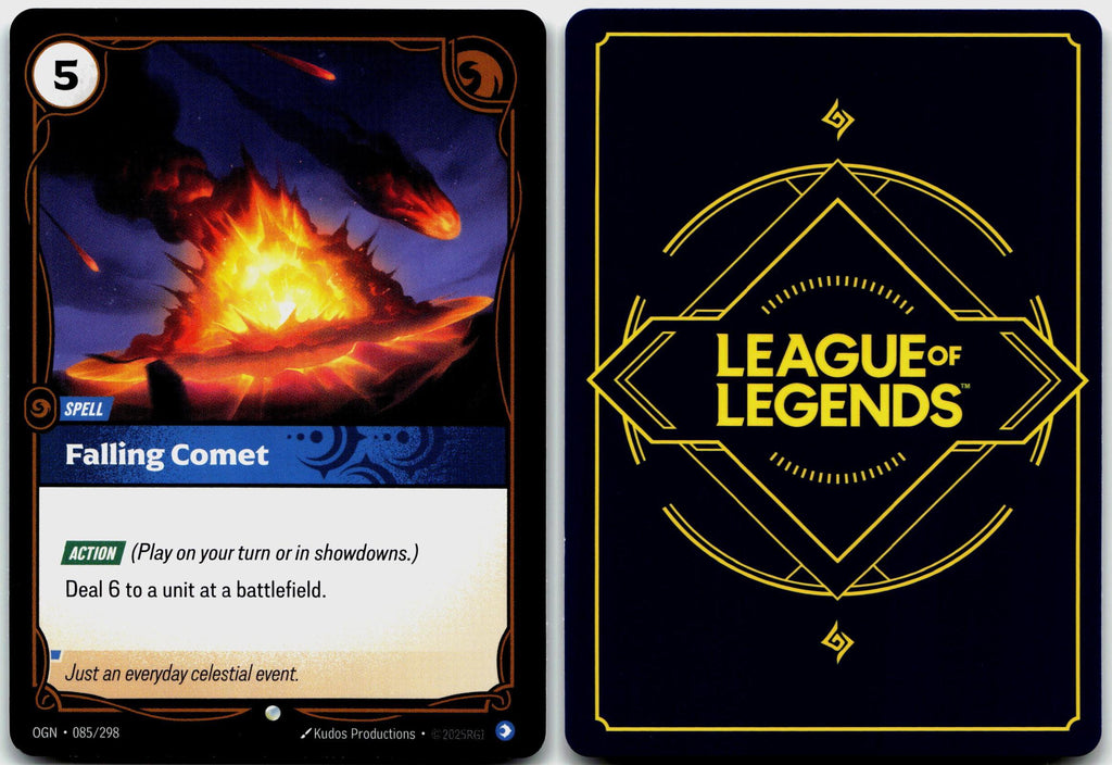 085/298 Falling Comet Origins