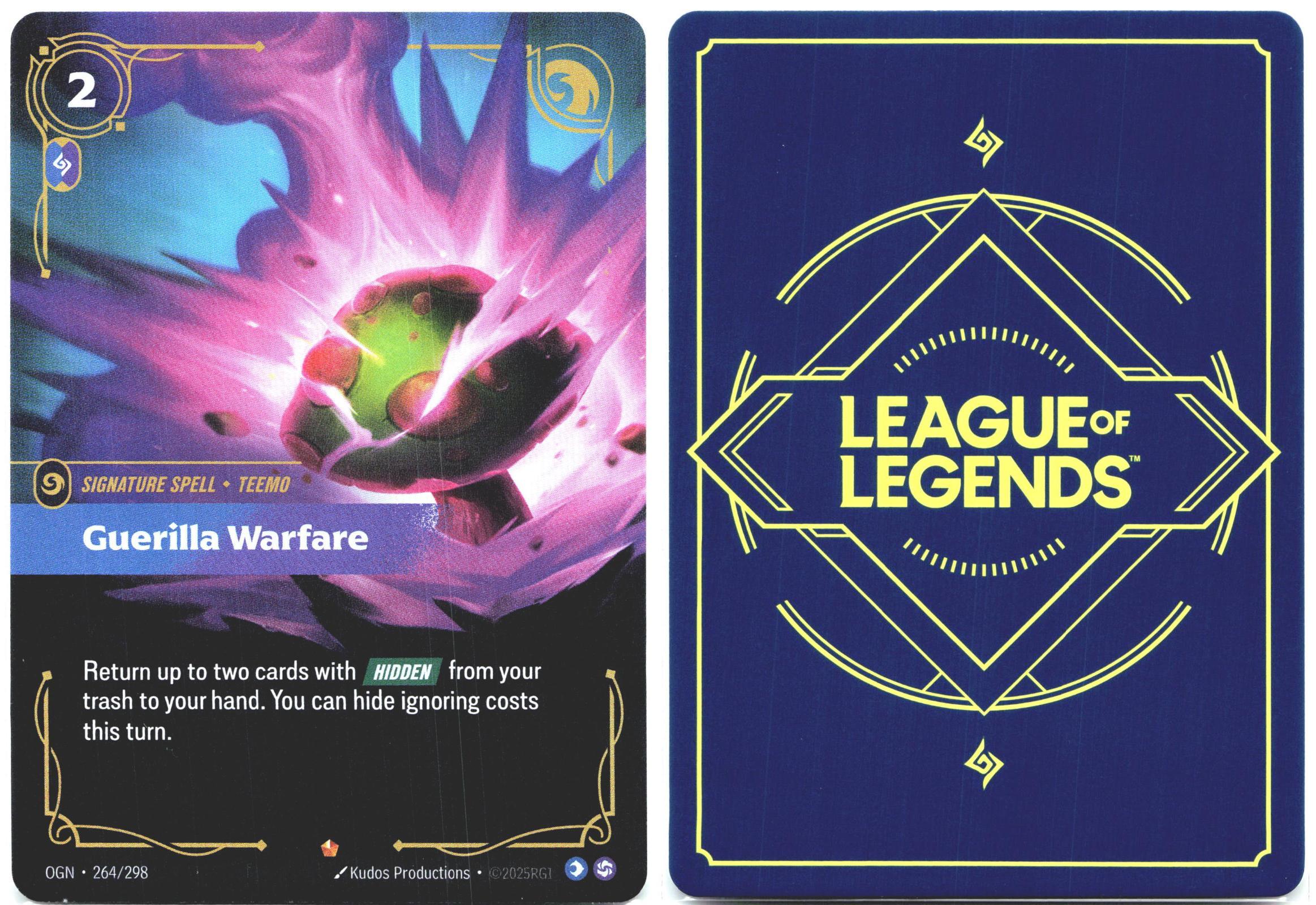 264/298 Guerilla Warfare Foil Origins