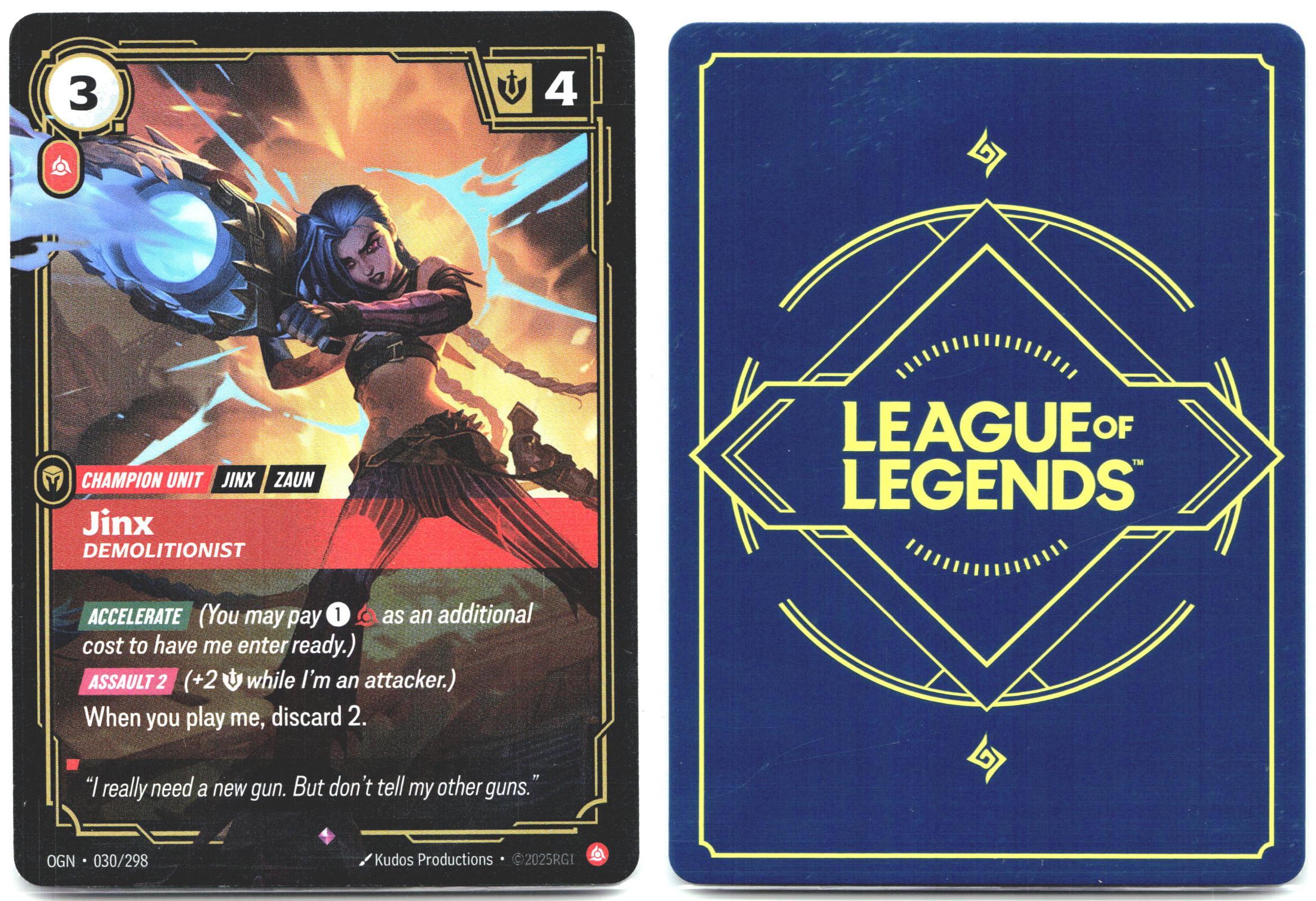 030/298 Jinx - Demolitionist Foil Origins