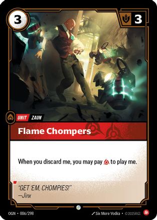 006/298 Flame Chompers Origins