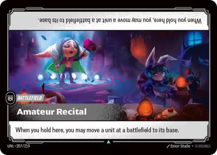 207/219 Amateur Recital Unleashed