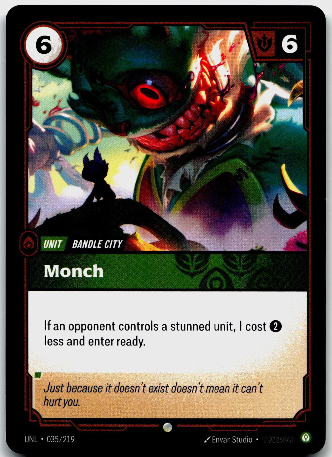 035/219 Monch Unleashed