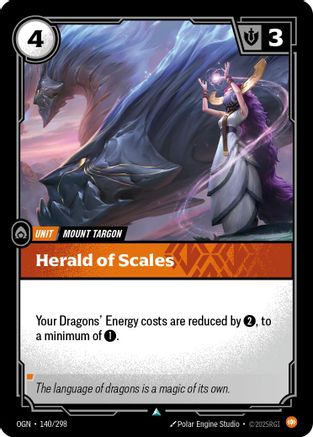140/298 Herald of Scales Foil Origins