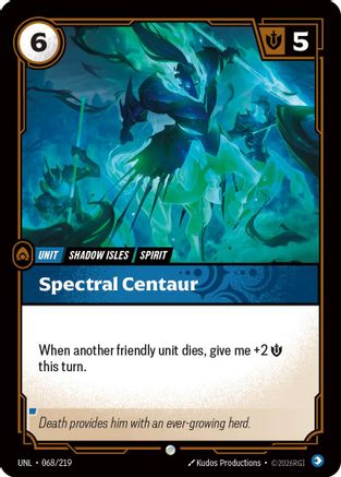 068/219 Spectral Centaur Unleashed