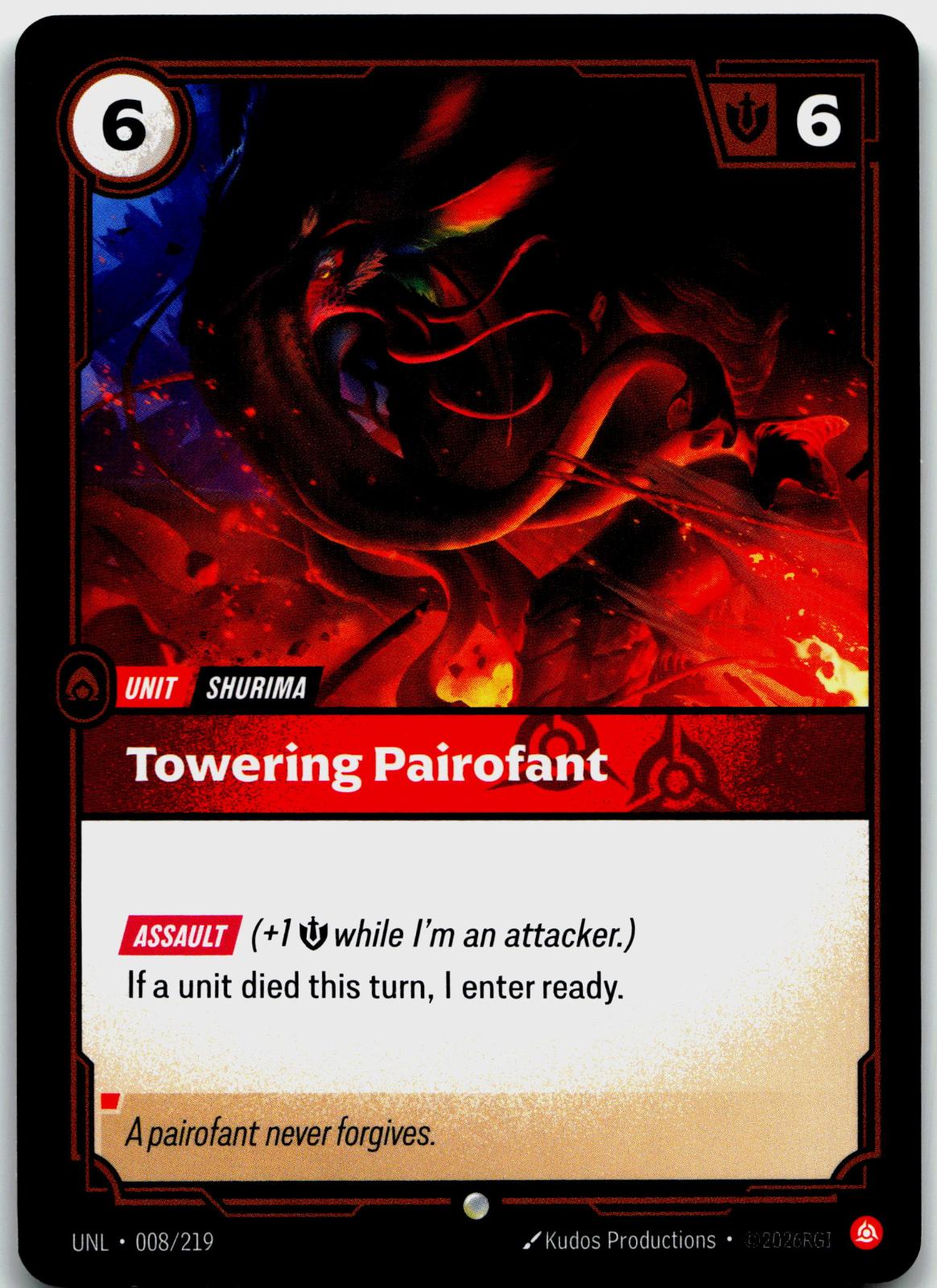 008/219 Towering Pairofant Unleashed