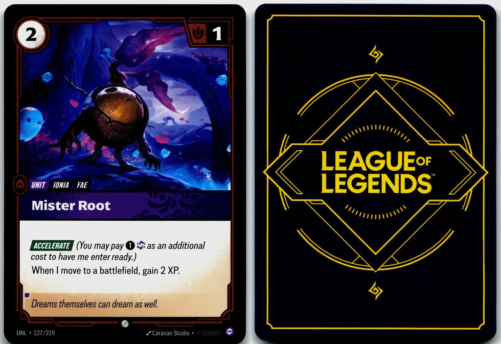 127/219 Mister Root Unleashed