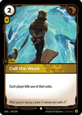 209/298 Cull the Weak Foil Origins