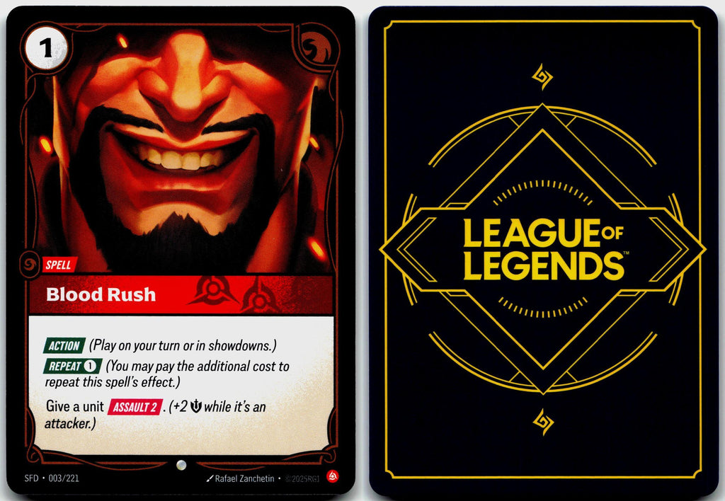 003/221 Blood Rush Spiritforged
