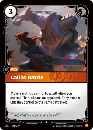 101/219 Call to Battle Unleashed