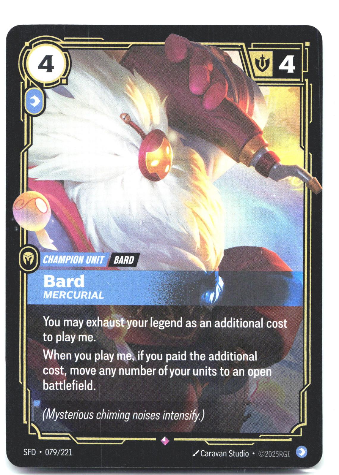 079/221 Bard - Mercurial Foil Spiritforged