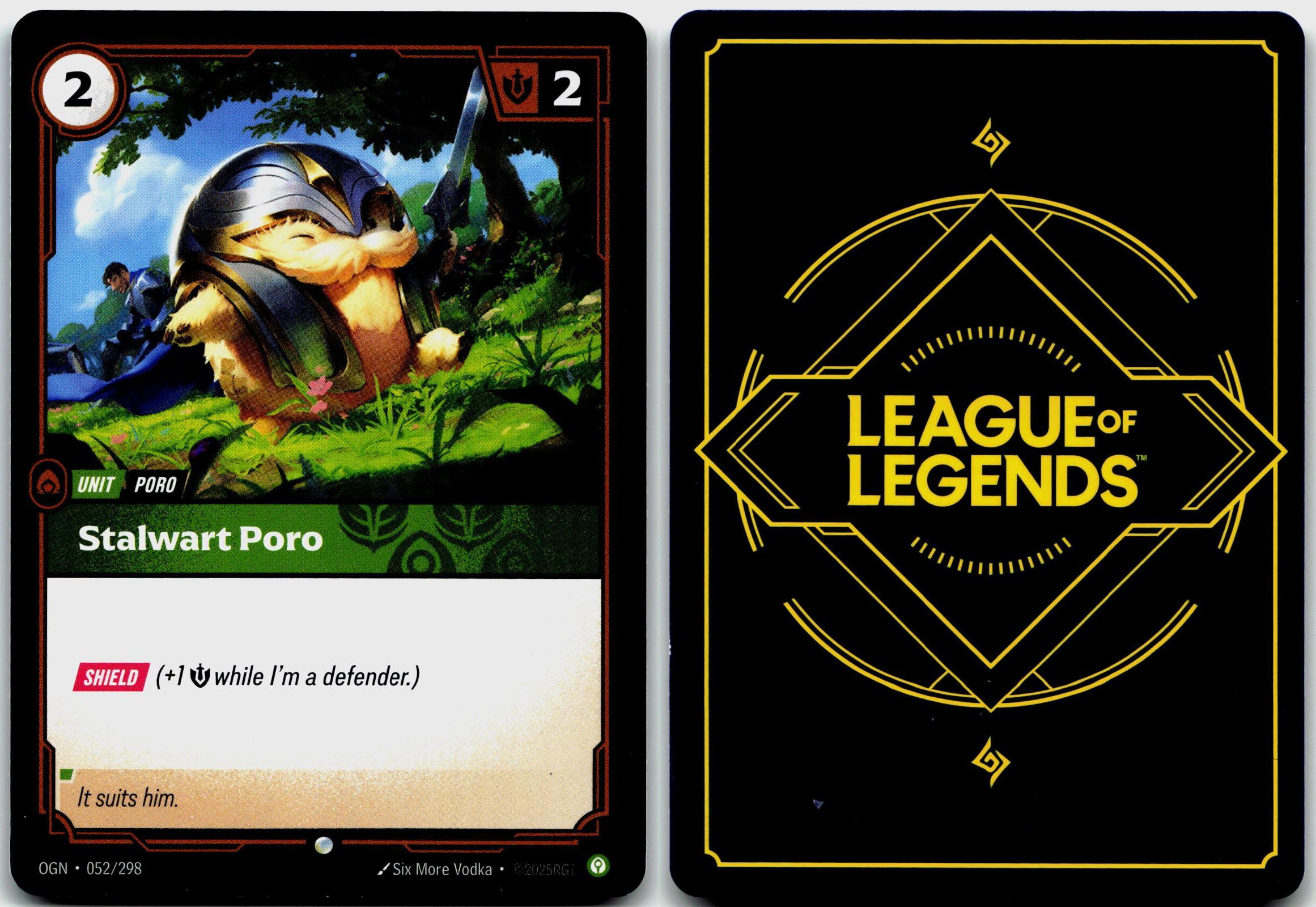 052/298 Stalwart Poro Origins