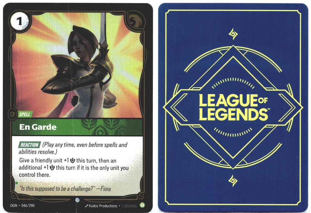 046/298 En Garde Foil Origins