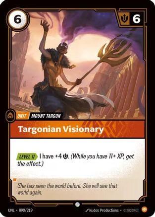098/219 Targonian Visionary Unleashed