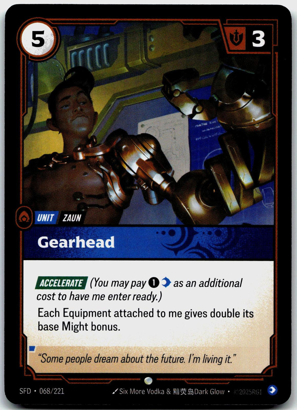 068/221 Gearhead Spiritforged