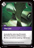 138/219 The List Foil Unleashed