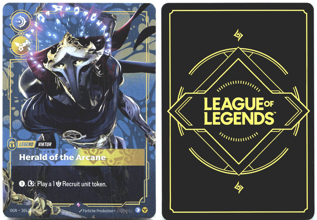 265/298 Viktor - Herald of the Arcane Foil Origins