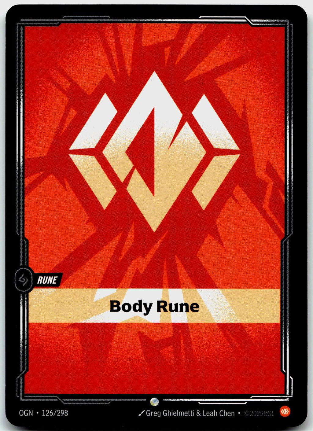 126/298 Body Rune Origins