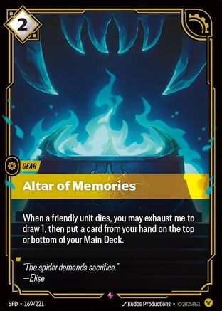 169/221 Altar of Memories Foil Spiritforged