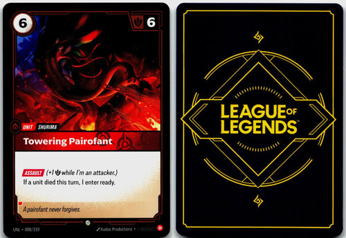 008/219 Towering Pairofant Unleashed