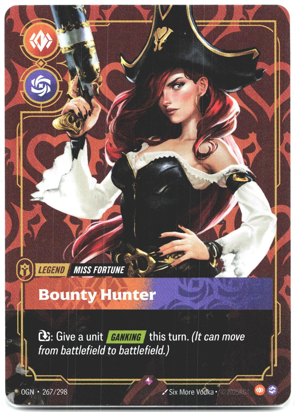 267/298 Miss Fortune - Bounty Hunter Foil Origins
