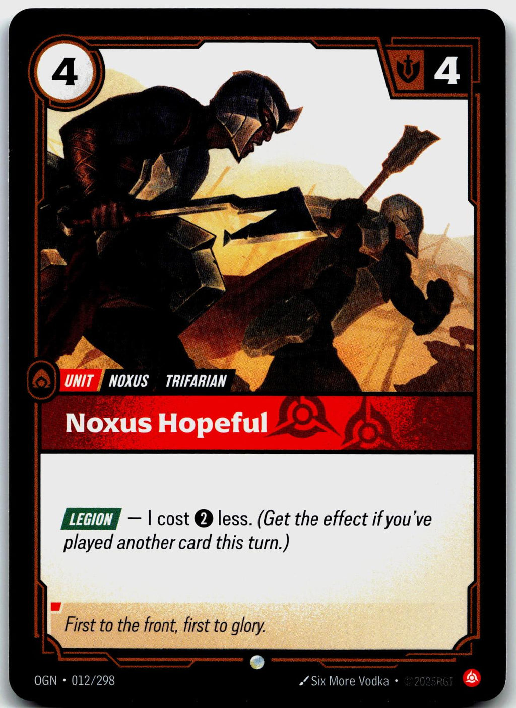012/298 Noxus Hopeful Origins
