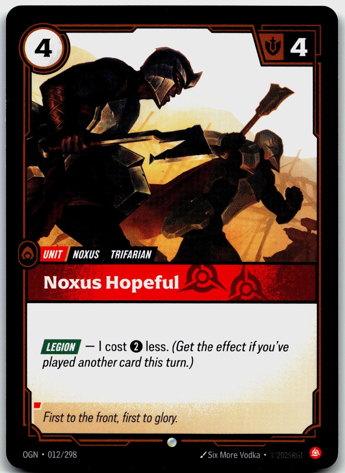 012/298 Noxus Hopeful Origins