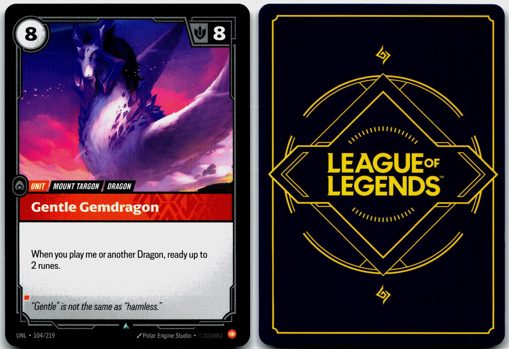 104/219 Gentle Gemdragon Unleashed