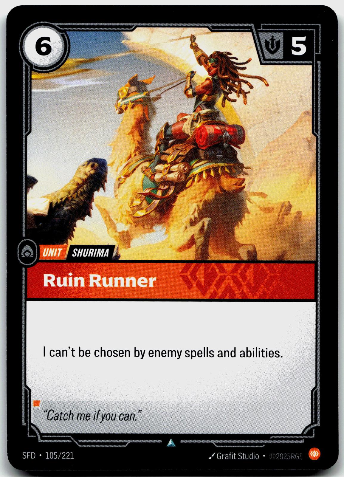 105/221 Ruin Runner Spiritforged