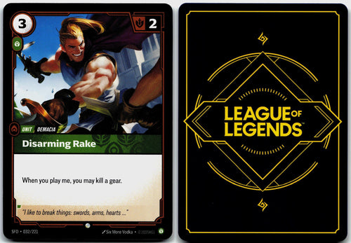 032/221 Disarming Rake Spiritforged