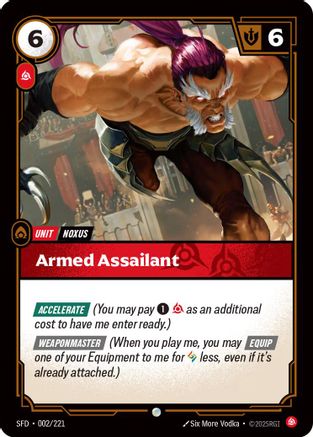002/221 Armed Assailant Spiritforged