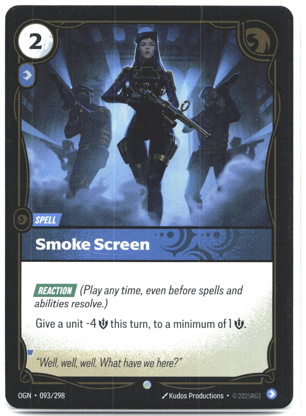 093/298 Smoke Screen Foil Origins