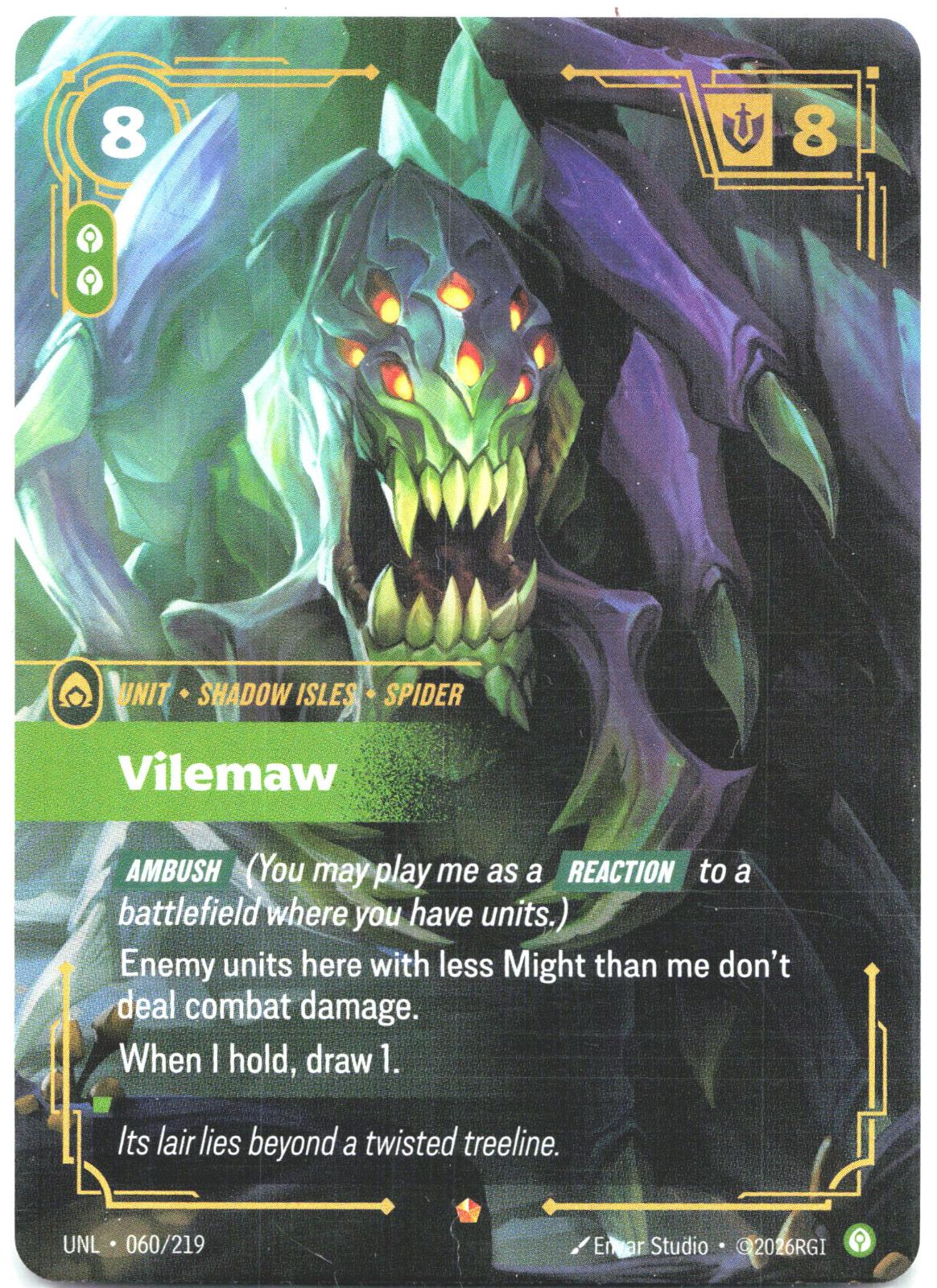 060/219 Vilemaw Foil Unleashed
