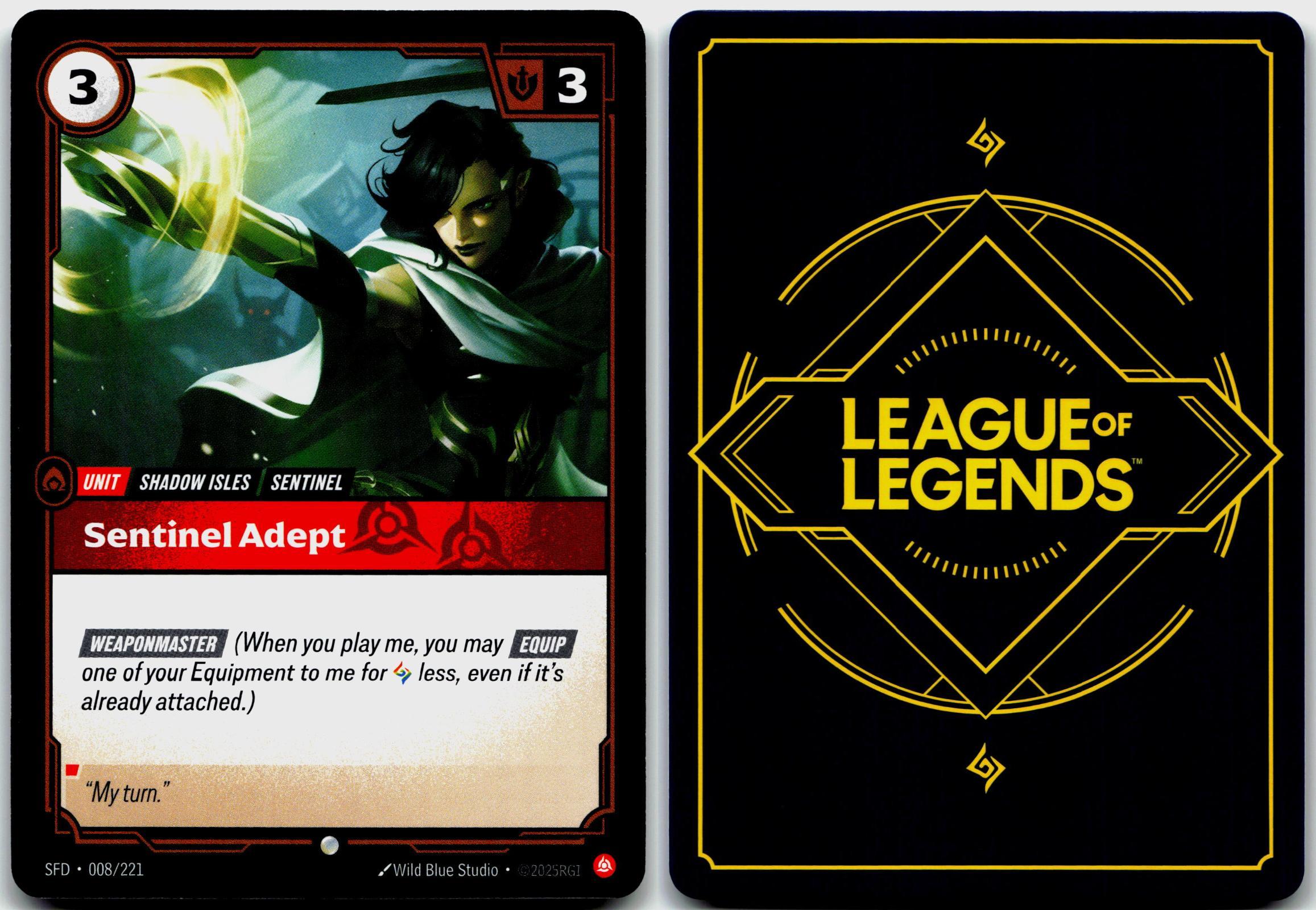 008/221 Sentinel Adept Spiritforged